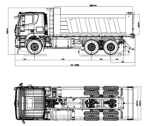 САМОСВАЛ HONGYAN 6x4 LNG