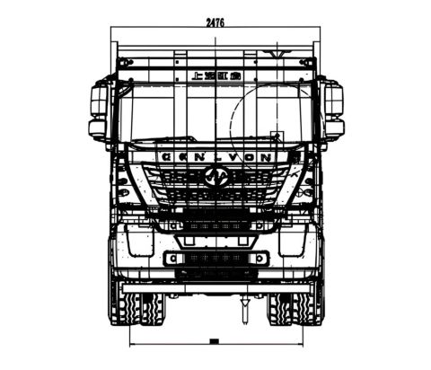 САМОСВАЛ HONGYAN 6x4 LNG