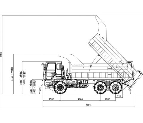 САМОСВАЛ КАРЬЕРНЫЙ WEICHAI (SINOTRUK) LNG